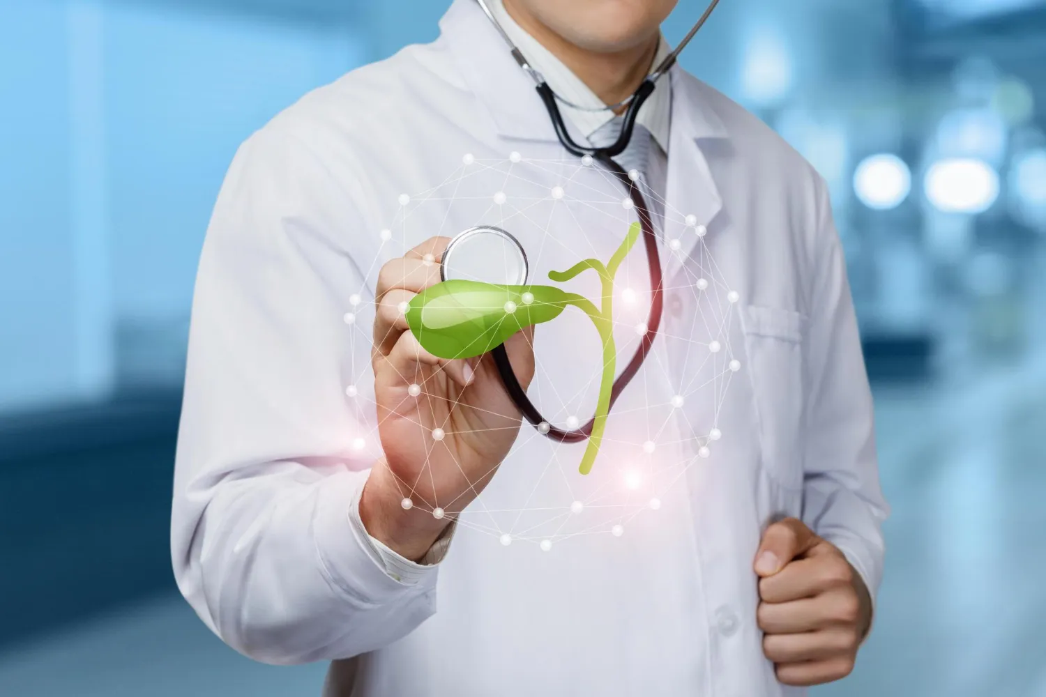 Sunset in the mountains